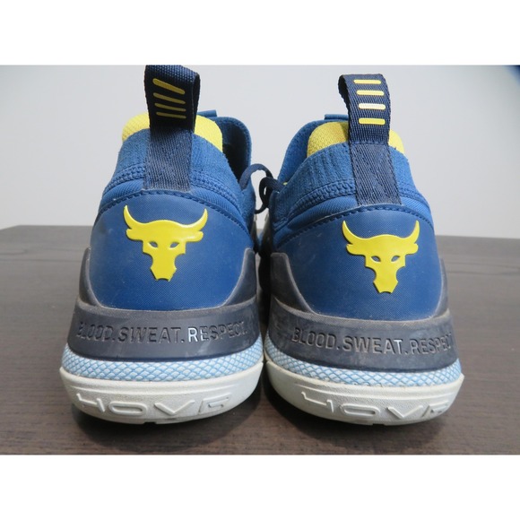 Under Armour Project Rock 4 Team Rock Shoes Mens 13 Gym Sneakers 3025860-401